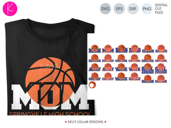 Basketball Family Bundle Graphics and Crafts Review