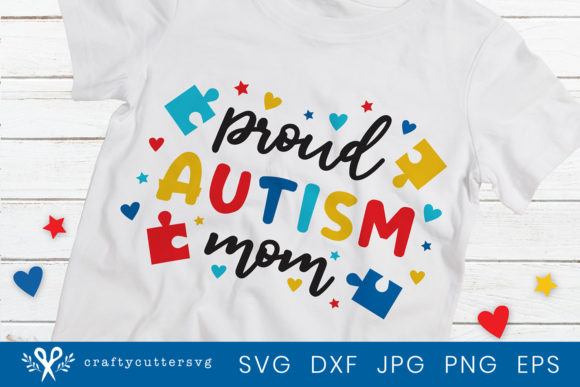 Proud Autism Mom, Puzzle Piece Shirt Graphics and Crafts Review